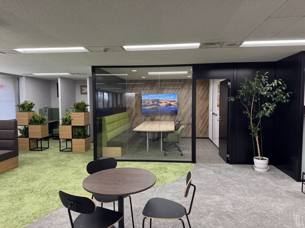 BPOサービス本格始動に向けてオフィスのフロアを増床